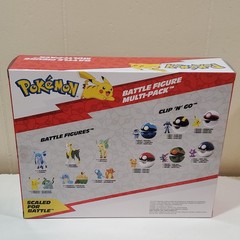 Pokémon Battle Figure Multi-Pack 8 Action Figures Pikachu Eevee Wooloo