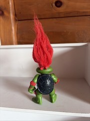 Vintage 1993 TMNT Raphael Ralph Troll Figure Teenage Mutant Ninja Turtles
