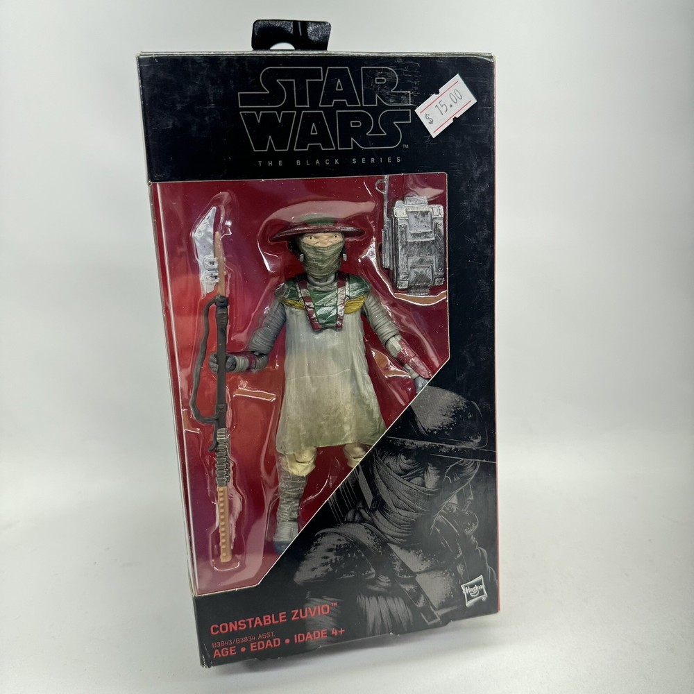 Hasbro The Black Series Constable Zuvio Action Figure #09 6”