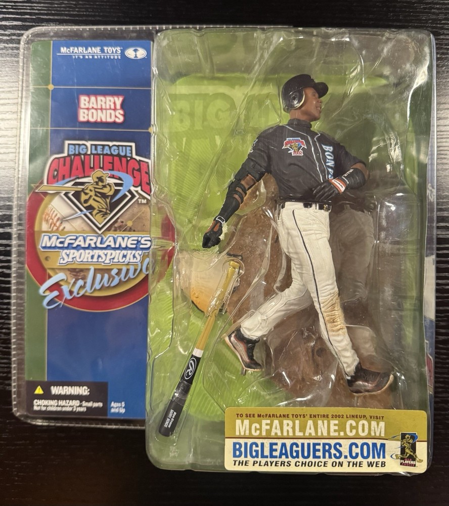Barry Bonds Mcfarlane Baseball BIG LEAGUE CHALLENGE Exclusive Figure New Sealed