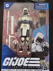 GI Joe Classified Artic Mission Storm Shadow Figure #14 Amazon Exclusive New