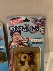 LJN Gremlins Gizmo Poseable Mogwai Action Figure, Plastic, 1984 Vintage & Stripe
