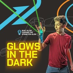 Aracna Glow in the Dark Webshooter String Launcher Toy Superhero Blaster
