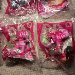 Lot of (12) NEW My Little Pony MLP McDonalds Dolls and Figures from 2012 w/ Dups