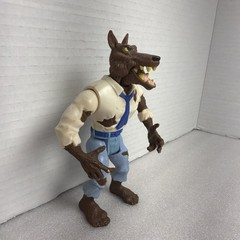 Vintage 1989 Kenner The Real Ghostbusters Wolfman Monster Figure Working