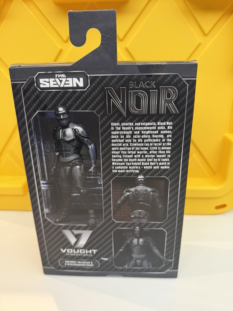 The Boys Black Noir Ultimate Action Figure Boxed Black TV Show Franchise