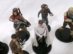 Disney Store 2016 Star Wars Rogue One 6 Piece Figurine Lot Cassian Andor Krennic