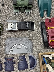 Vintage 1980’s GI Hasbro Mixed Parts Lot Sold As-is.