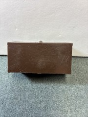 1960’s-70’s Marx Johnny West Brown Strong Box w/3 Gold Money Bags Used
