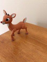 2003 Playing Mantis Rudolph Island of Misfit Toys RUDOLPH Young Buck Light WORKS