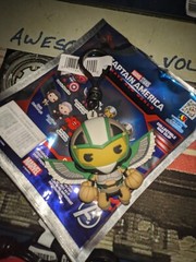 Captain America Brave New World Monogram International 3D Figural Bag Clips