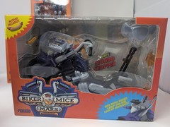 Biker Mice from Mars Nacelle Figures Vehicles Set Throttle Modo Vinnie New Boxed