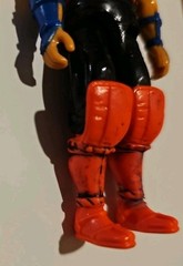Gi Joe RED NINJAS figure v1 original 1993 Ninja Force Battle Ax Vehicle driver