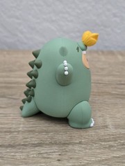 Smoko x Godzilla Tayto Blind Box GREEN GODZILLA TAYTO 2.5″ Vinyl Figure (READ)