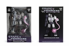 CultureFly Transformers Megatron Action Figure Vinyl Gray Black Purple Age 13+