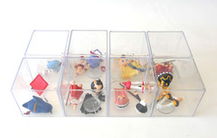 Disgaea Palm Scenery 1st Edition Figure Set Complete w/ Box Laharl Etna Flonne