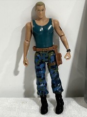 2009 Avatar Col. Miles Quaritch 3.75 ADJUSTABLE action figure Webcam i-Tag