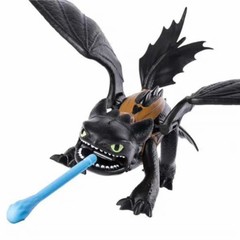 How to Train Your Dragon 9.5″ Toothless and 6.7″ Lightfury 2 Figures Set BULK