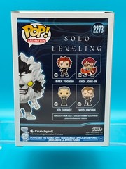 Christopher Sabat signed Baek Solo Leveling prerelease sticker Funko pop MAS COA