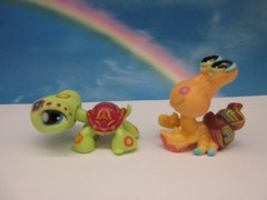 LITTLEST PET SHOP #1008 1009 POSTCARD HERMIT CRAB & TURTLE 2 COMPLETE SETS