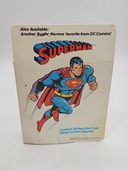 1979 MEGO BATMAN DIECAST 5.5 INCHES POSEABLE NEW IN BOX DAMAGED BOX