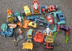 Battle Builders Toy Biz 1996 Building System Loose Pieces Lot 90s Retro