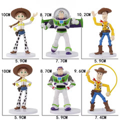 Blind Box Toy Action Figures Woody Jessie Buzz Lightyear Forky Pig Bear Collect