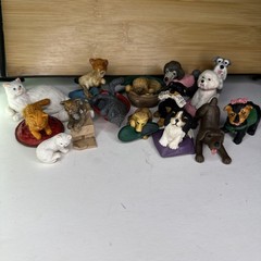 Puppy Kitty in My Pocket PVC Figures Lot Of 15 Vintage 1994 M.E.G. MEG Toy