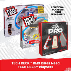 BMX Finger Bike Collectible Customizable Mini Bicycle Toy 3 Pack Ages 6+
