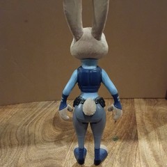 Disney Zootopia Officer Judy And Nick Flocked 9″ Poseable Figure Toys R Us