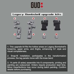 3D DIY Filler Upgrade Kit For Legacy Insecticon Bombshell GO BETTER Studio