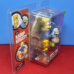 McFarlane The Simpsons Kamp Krusty Bart & Krusty Series 1 New 2007