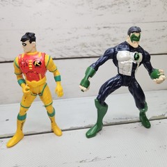 Kenner DC Batman Vintage Figure Lot 1990’s Robin Batman Animated 5″ 10 Figures