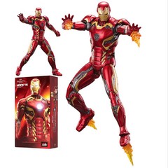 Marvel Avengers Iron Man Mark 45 MK45 Ironman Toy Action Figure Collection Model