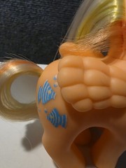Vintage Hasbro 1980s 80s G1 MLP My Little Tropical Ponies SEA BREEZE Pony Toy