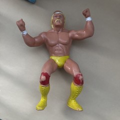 Lot 5 WWF WWE Vintage LJN Wrestling Figures – Hogan / JYD / Valentine / Ventura