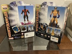 Marvel Diamond Select X-Men Lot Of 2 Nightcrawler Wolverine