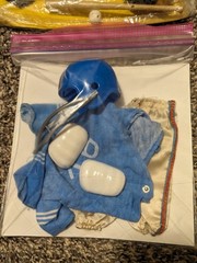 1965 ROSKO JOHNNY HERO SAN FRANCISCO GIANTS UNIFORM & ACCESSORIES MOC SEALED