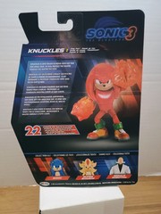 Sonic the Hedgehog 3 Movie Fire Fist Knuckles Figure In Stock Jakks Pacific 2025