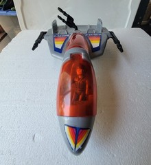 Vintage 1980s Laser Force Vehicle Lot Space Plane & Assault Vehicle Land Cruiser