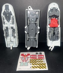 Takara Transforming High Speed Rail Train To Robot Complete Weapons Japanese
