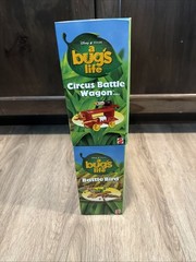 1998 Mattel A Bugs Life Circus Battle Wagon & Battle Bird New Factory Sealed