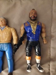 Vintage 1983 Galoob A-Team Action Figure Set of 4 REFURBISHED/CUSTOMIZED!