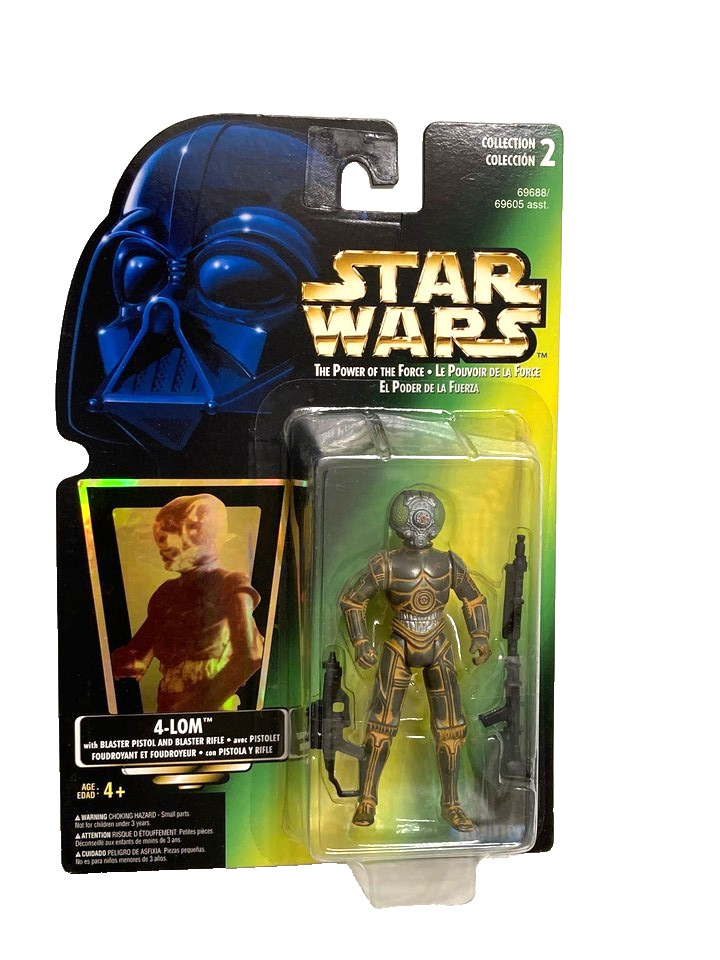 4-LOM 1997 TRI LOGO STAR WARS Power of the Force NEW