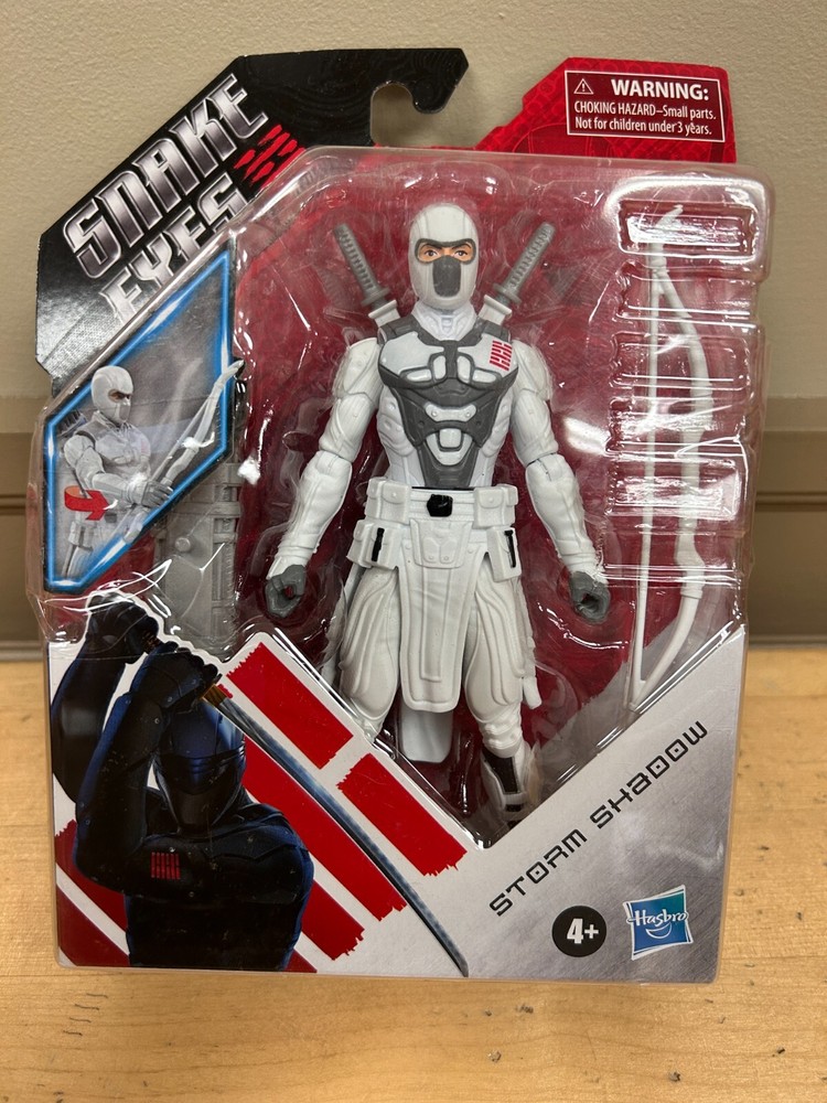 G.I. Joe Origins – Characters. Storm Shadow, Snake Eyes, Ninja Tech *DAMAGED PKG