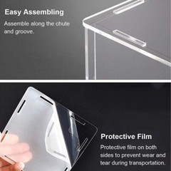 Acrylic Display Case Show Box Dustproof Protection Action Figures Doll Toy Model