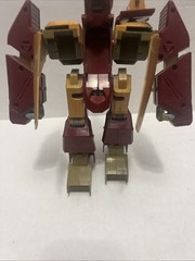 Vintage 1985 Matchbox Robotech Rook Red Alpha Fighter Boxed Styrofoam Incomplete