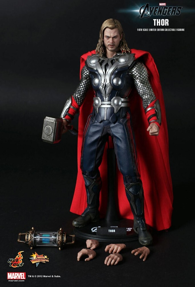 Hot Toys Movie Masterpiece 1/6 Scale Figure: The Avengers – Thor – Multicoloured