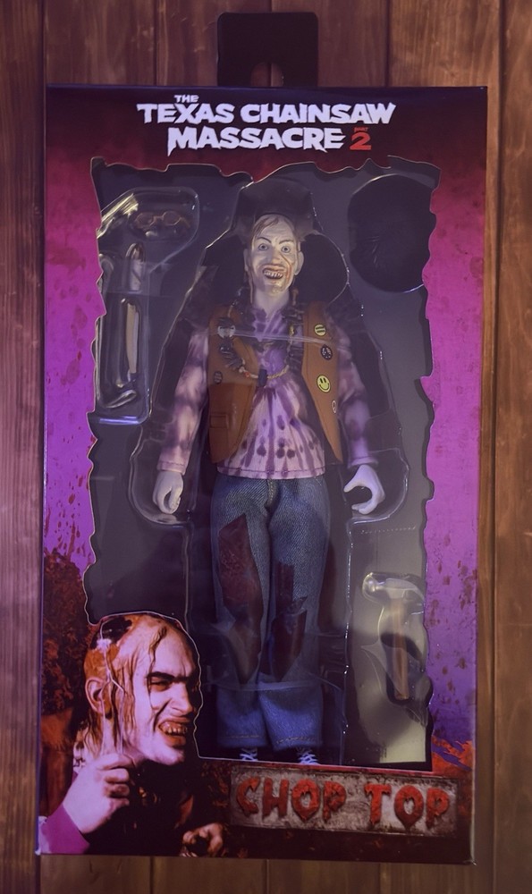 NECA The Texas Chainsaw Massacre Part 2 Chop Top Retro Clothed Figure (14946)