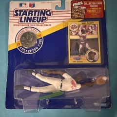 Kenner Starting Lineup Kirby Puckett 1991 Edition Action Figure w/ Coin & Card